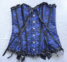 Pretty Lace Corset with Underwire Lace-Up SLIMBELLE Size S FR36 US4 UK8 EUR36