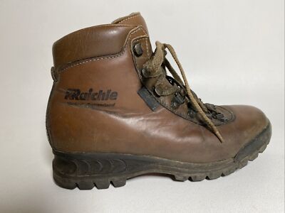 Raichle Switzerland Hiking Boots Size 6.5 Brown Leather | eBay display picture 2