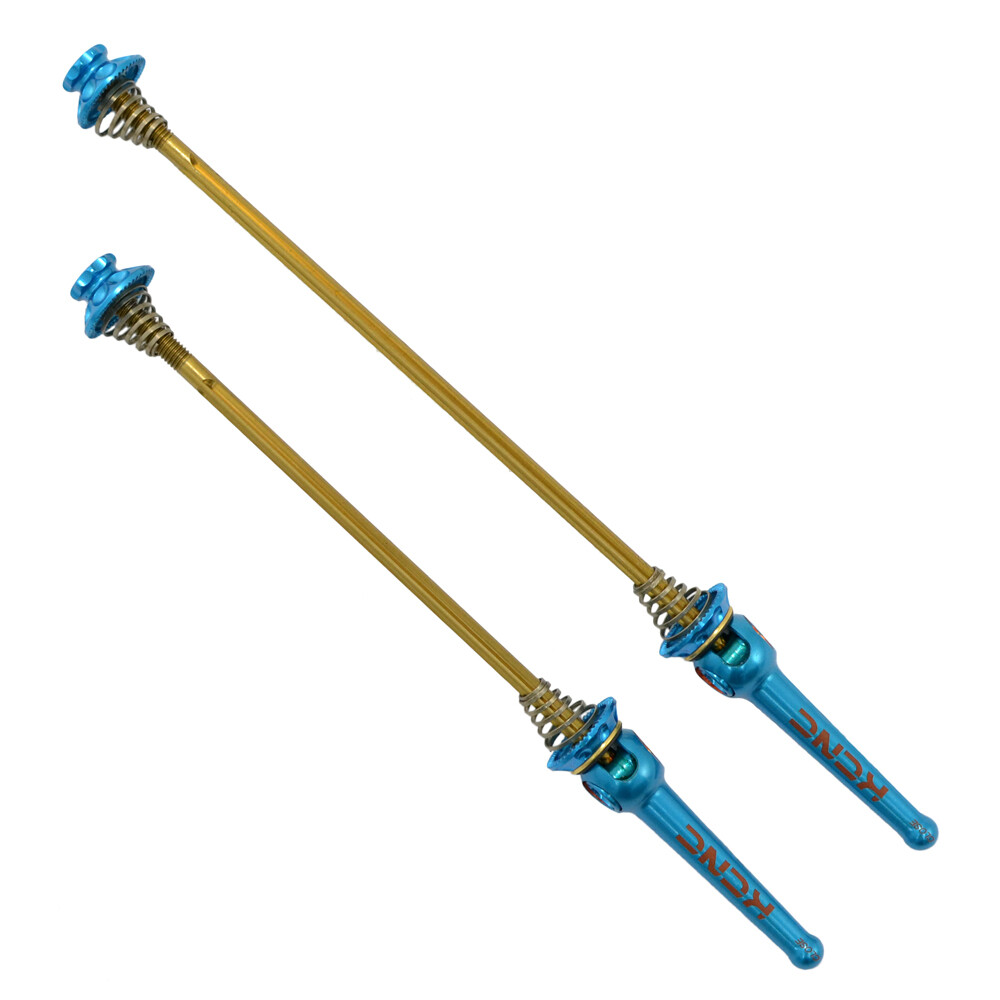 ハブ KCNC Grooving QR Road Titanium Axle Hub Skewer, Blue, KQR05-001BL, SK2177 KCNC Grooving QR Road Titanium Axle Hub Skewer , Blue | eBay