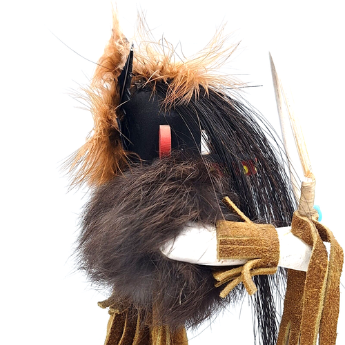 Kachina Ogre Signed 10.5" Vintage - Picture 6 of 14