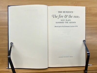 1977 The fire & the sun by Iris Murdoch, First Edition with Dust