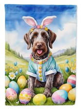 German Wirehaired Pointer Easter Egg Hunt Fla...