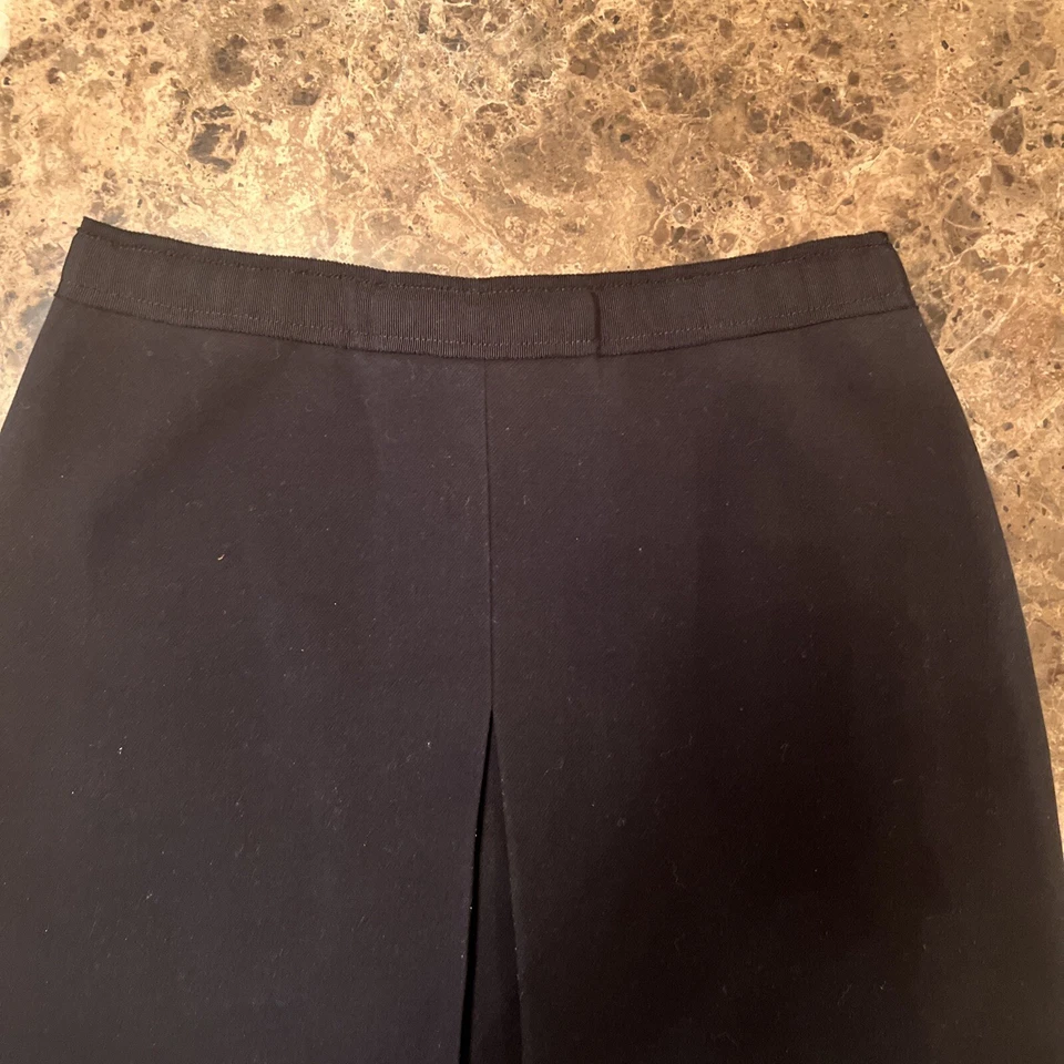 Falda plisada vintage Vivienne Tam para mujer línea A Y2K años 90’s negra talla 2 Foto 2 de 4