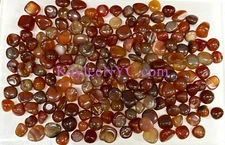 Wholesale Lot 2 Lbs  Natural Carnelian Tumble Stone Nice Quality Healing