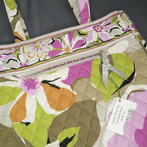 Vera Bradley laptop case bag tote purse NEW checkpoint friendly 15x11x2 inch - Picture 10 of 11