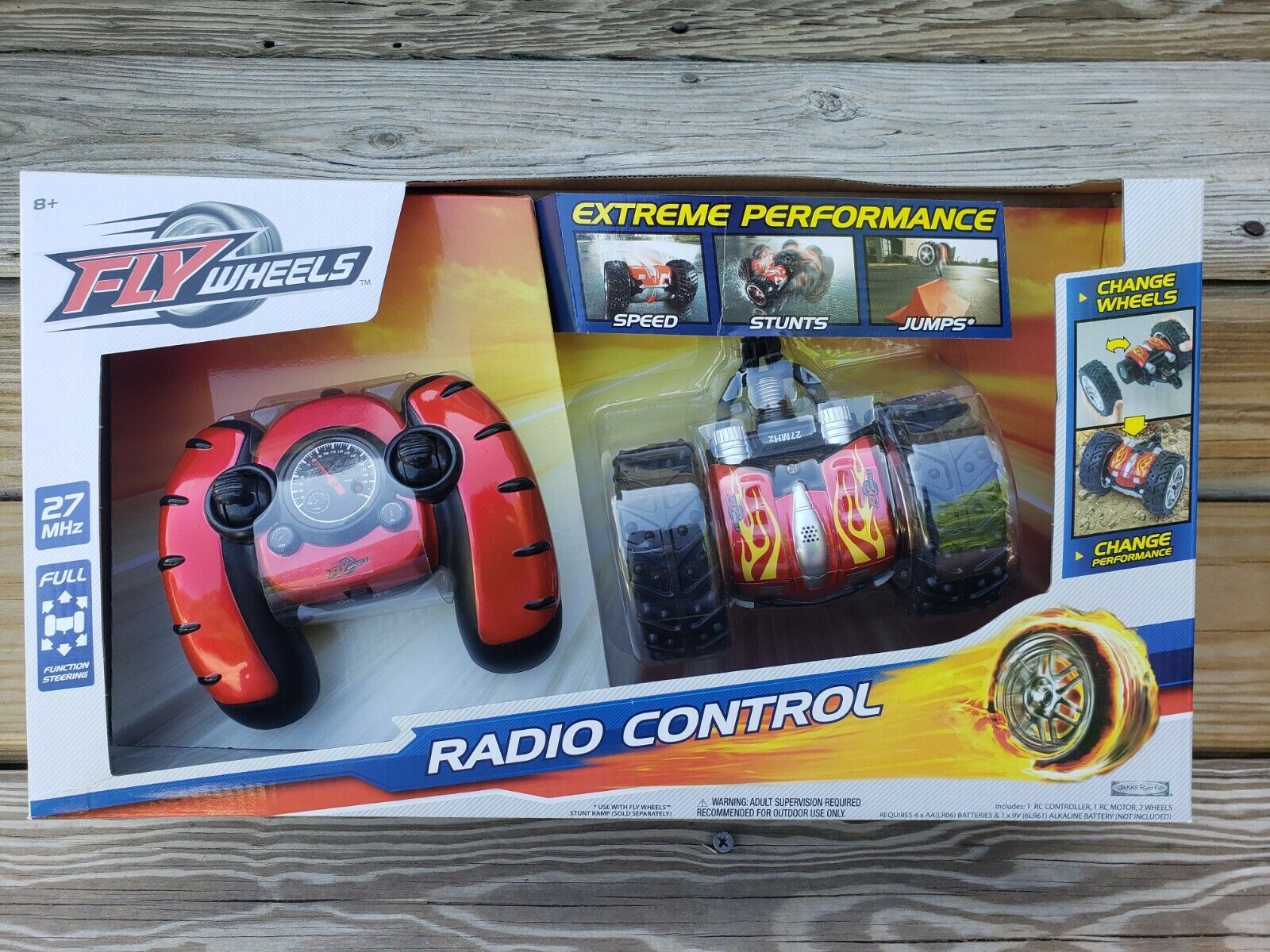 Fly Wheels Radio Control Vehicle~ 27MHZ Extreme Performance~Kids Remote Car Toy 