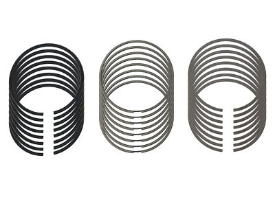 Piston ring set 8 x piston rings set Audi A4 S4 4.2 Quattro BHF BKK new