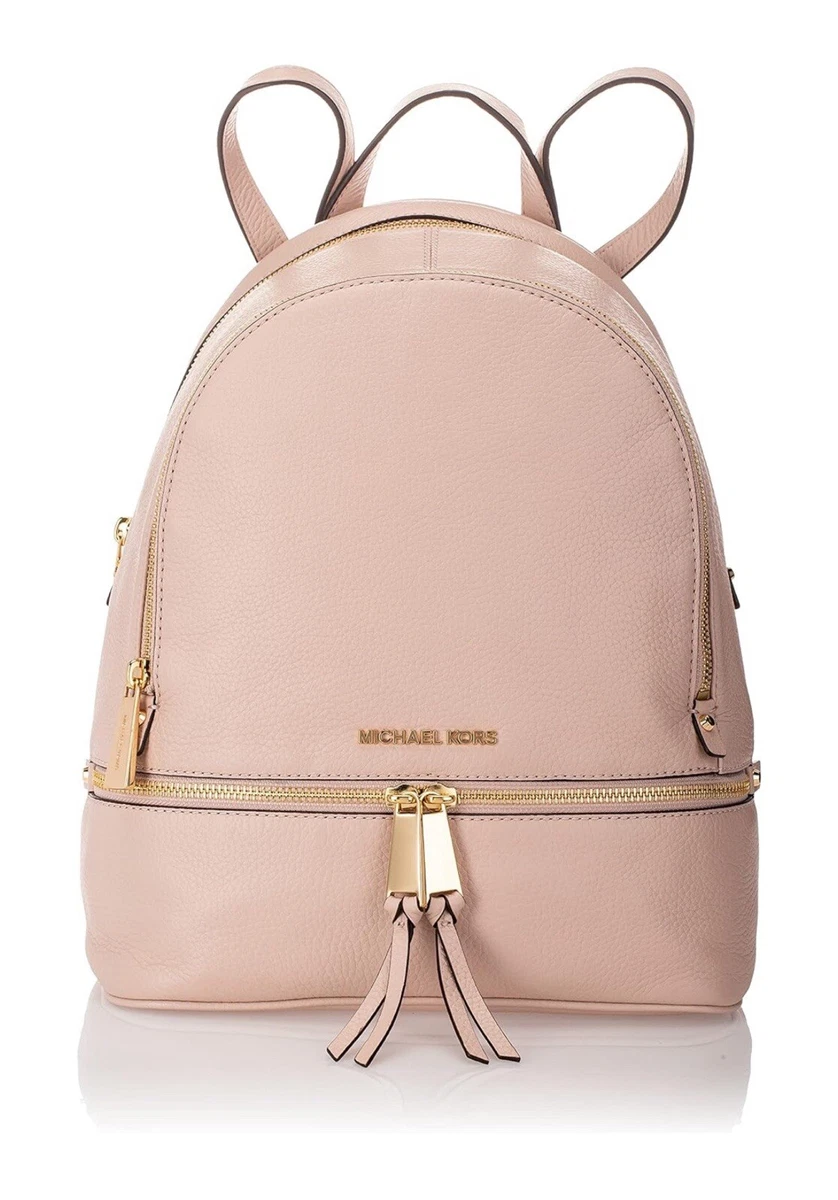 MICHAEL MICHAEL KORS Women s Rhea Zip Backpack Leather Bag Soft