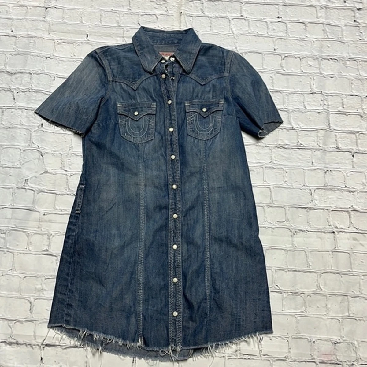 True Religion Denim Dress Western