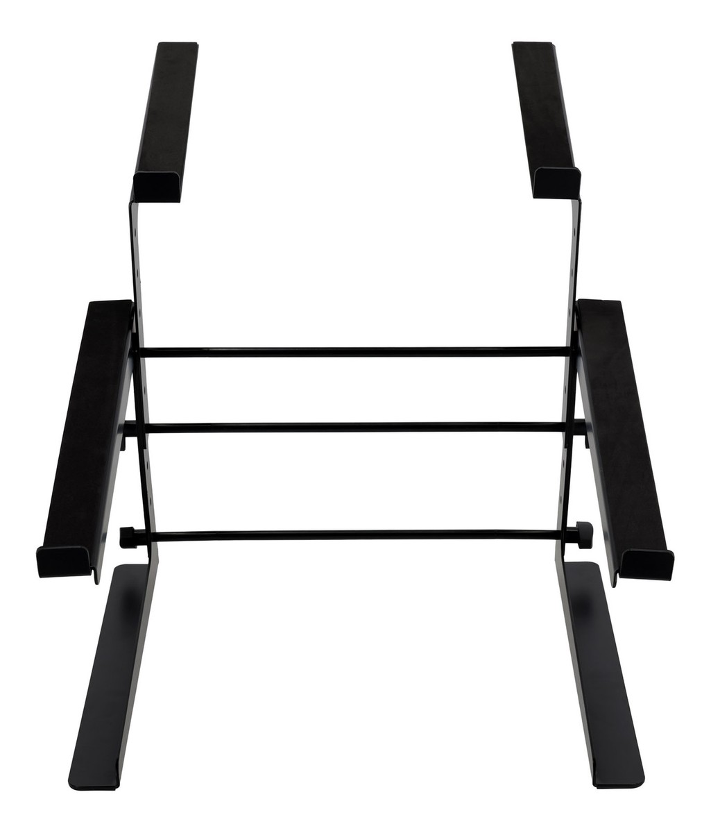 Supporto Doppio Rockville Per Laptop E Controller Roland A-49, Scaffale Regolabile In Altezza Per DJ