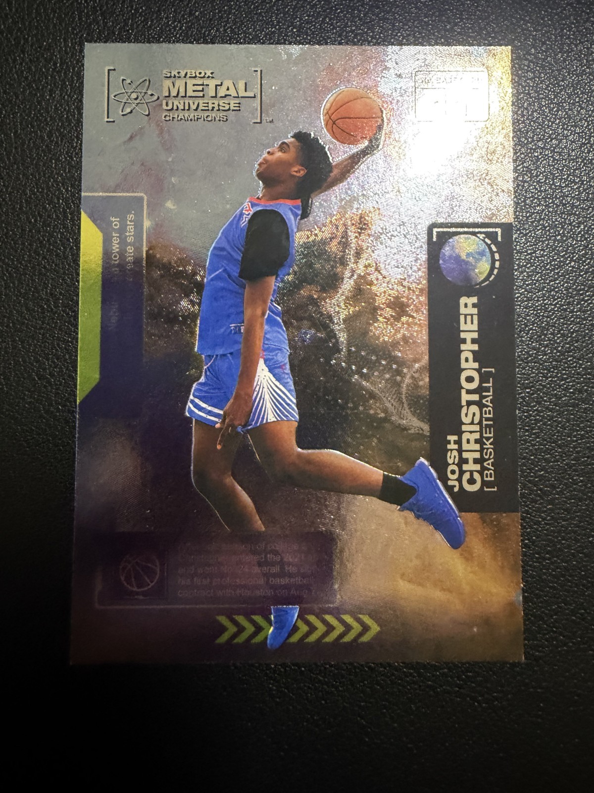 2021 Skybox Metal Universe Champions - Josh Christopher #11 (RC)