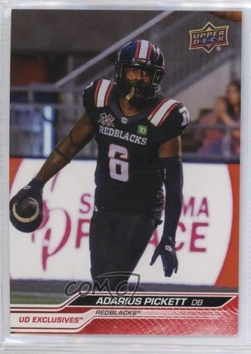 2024 Upper Deck CFL Exclusives /100 Adarius Pickett #10