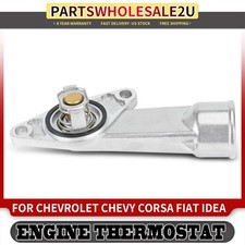 Conjunto de carcasa de termostato de refrigerante de motor para Chevrolet Chevy Fiat Corsa Idea
