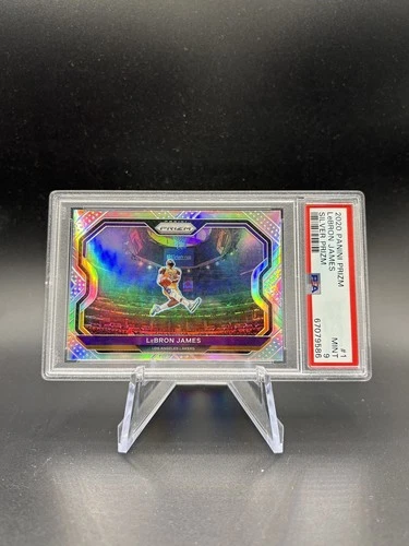 2020 Panini Prizm Basketball LeBron James #1 Silver Prizm PSA 9 MINT📈📈