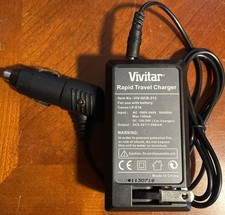 Vivitar Rapid Travel Charger. VIV-QCB-212. Wall  Car Capable. Charger Only