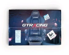 GTRACING GTW-100 Reclining Gaming Chair Bluetooth Footrest Adjustable Pillows 🆕