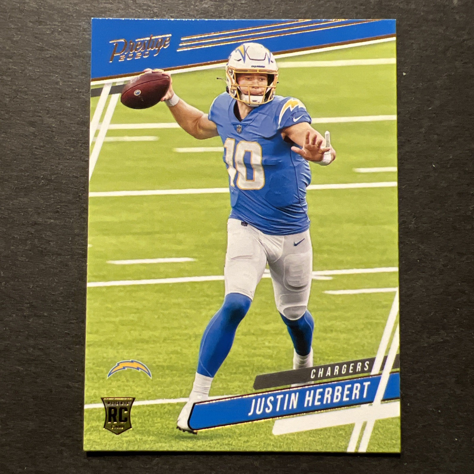 2020 Panini Chronicles - Prestige Rookies Update Justin Herbert #303 (RC)
