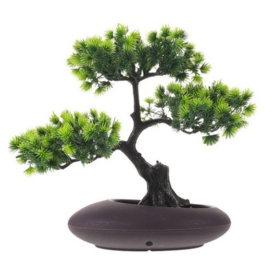 Artificial Bonsai Tree Juniper: 11'' Fengshui Bonsai Tree - Potted Plant Sushi