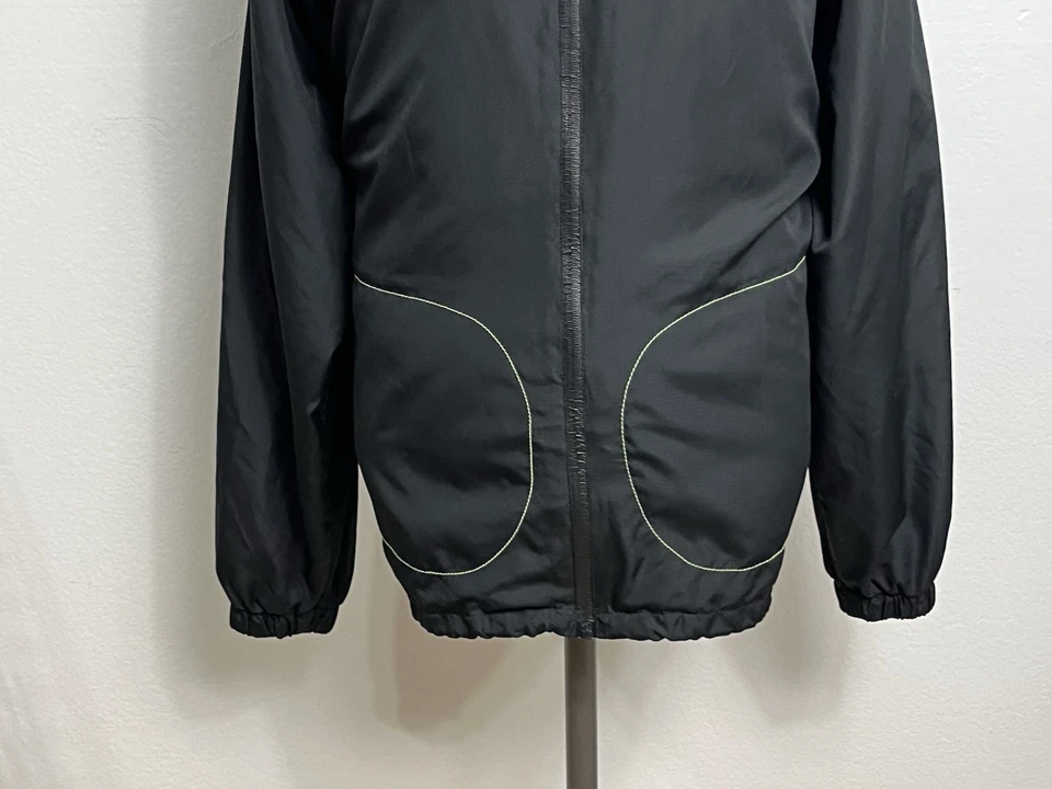 Monster Energy Advanced Moto Unit Windbreaker Hoodie Mens Lg Black Full Zip - Photo 3/4