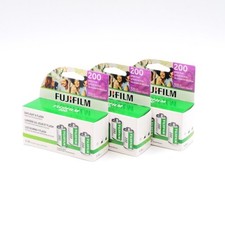 FUJIFILM Total of 9 Rolls 200 ISO C-41 Color Film 35mm Film, 36 Exp.