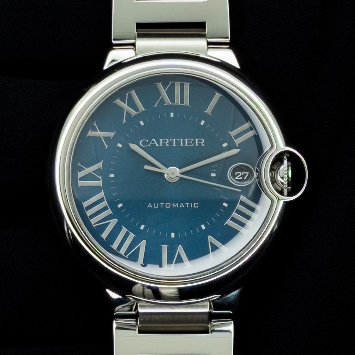カルティエ バロンブルー 40mm WSBB0061 6255683 Cartier Ballon Bleu 40mm Blue Sunray WSBB0061 Full Set Excellent
