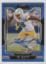 2021 Panini Playbook Rookie Gold Signatures 31/99 Tre' McKitty #176 Auto 10b1