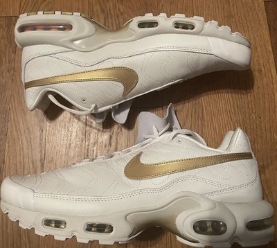 Nike Air Max Plus Tiempo Metallic Gold Size 12 Brand New, Replacement Box