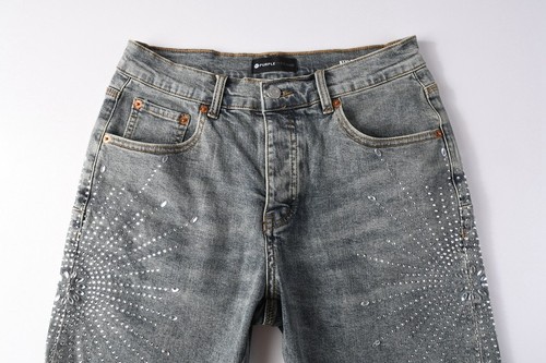 NEU PE Herren Sommer Strass Sommer gewaschen dunkelblau Damen Denim Shorts - Bild 11 von 12