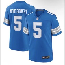 NFL Detroit Lines David Montgomery Jersey, Size Youth XL (Fit Women’s S/M)