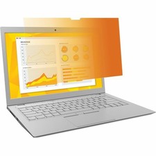 3M Gold Privacy Filter for 13.3in Laptop with COMPLY Flip Attach, GF133W9B