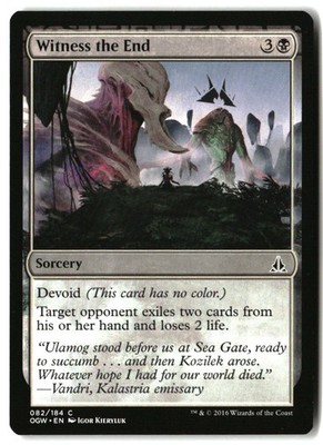 MTG Witness the End [OGW - 82] MP 7-78
