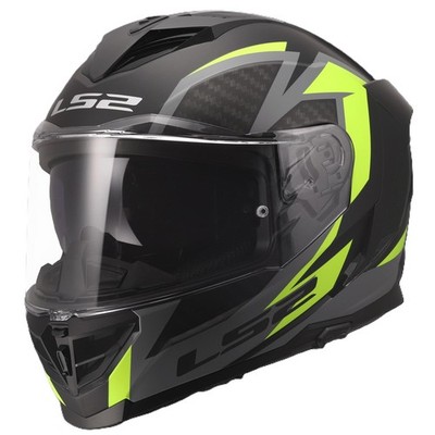 LS2 FF818 Storm III Dynamo Motorradhelm Integralhelm ECE 22.06 zugelassen gelb