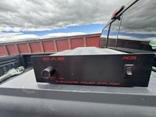 SAE A105 Subwoofer Power Amplifier 105W 2-Channel Class AB Black