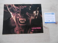 Tim Curry Autogramm signed A4 Lobbycard "Legende" ACOA