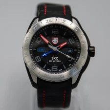 Luminox Space SXC PC Steel GMT 5127 Full Set Swiss Made Dual Time 200M