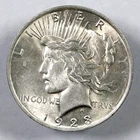 1923 Peace Silver Dollar - BU - Strong Luster - #140