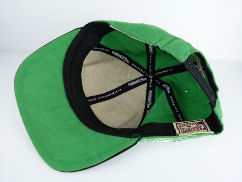 Mitchell & Ness Hardwood Classics Adult One Size Celtics Green Snapback Hat - Picture 6 of 9