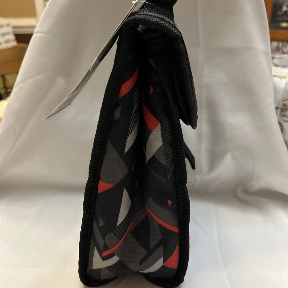 Arctic Zone черный и красный Geo изолированный ланч сумка, высокий ланч-бокс - Изображение 2 из 4