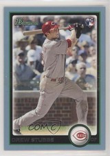 2010 Bowman Blue 140/520 Drew Stubbs #212 0o1
