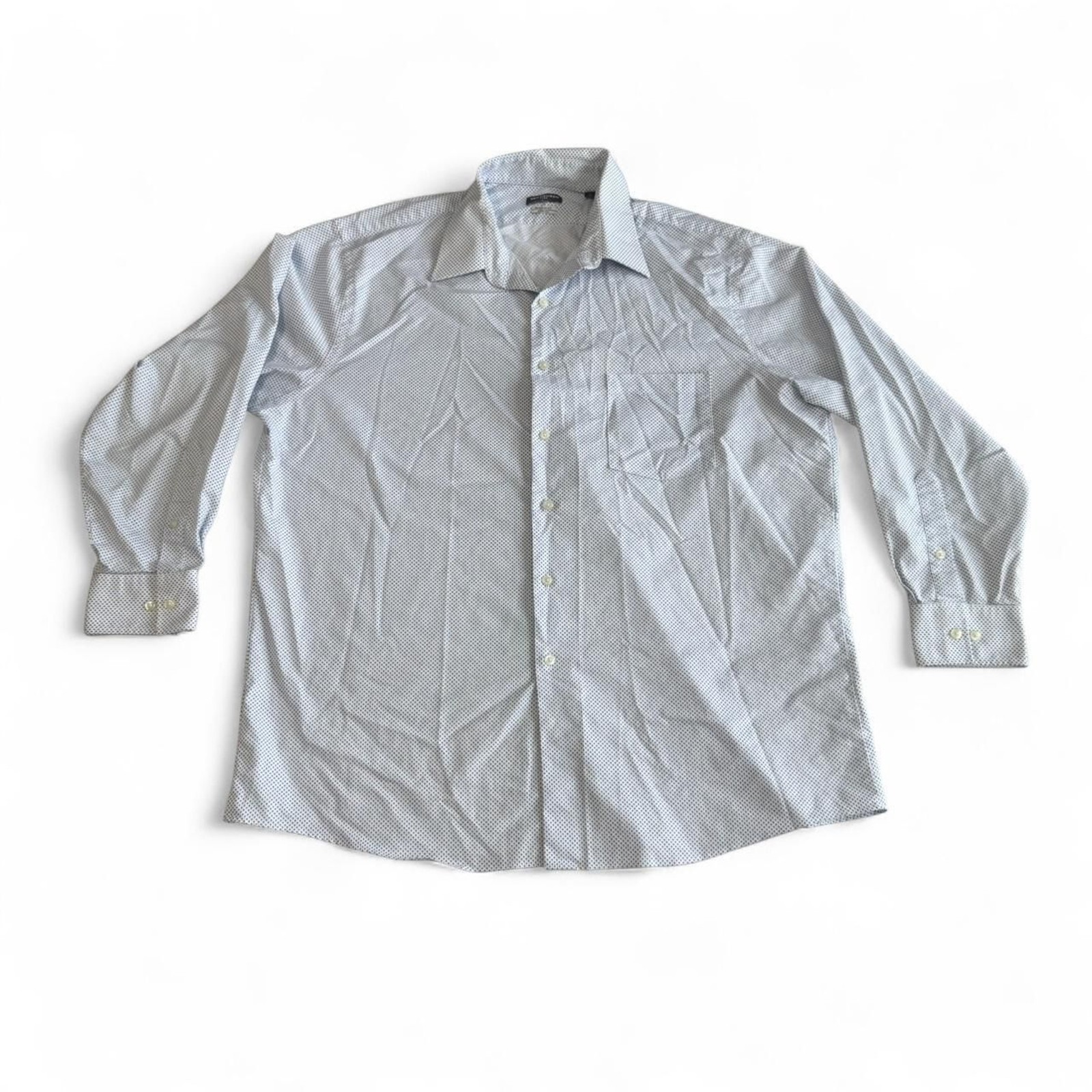 Van Heusen Flex | Men's Dress Shirt | Size 17 32/33 | Regular Fit Stretch