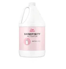 Wella ShineFinity Activator Bottle Usage 1 gal Shine Finity