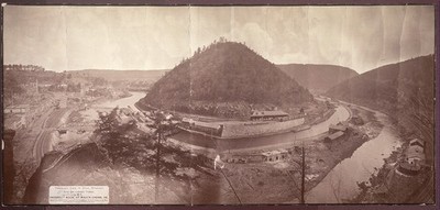 Bear Mountain,Lehigh Valley,Prospect Rock,Mauch Chunk,Pennsylvania,PA,c1879