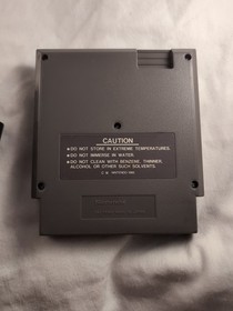Zanac Nintendo NES Cart Only - Loose Sound When Moved - 5 Screw