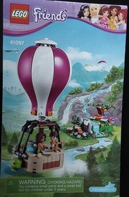 LEGO Friends 41097 Hot Air Balloon Adventure Plastic Building Set