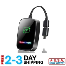 Wireless CarPlay & Android Auto Adapter - Plug & Play Convenience for 2017+ Cars