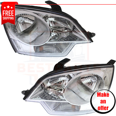 New Headlights Set of 2 halogen left right for 2012-2014 Chevrolet Captiva Sport