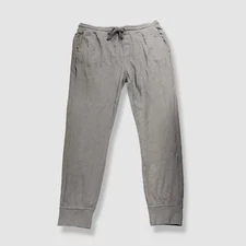 And Now This Men's Gray Fleece Drawstring Jogger Pants Size XL