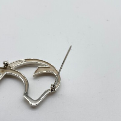Tiffany & Co. Pin Brooch dog motif Sterling Silver 925 1.97