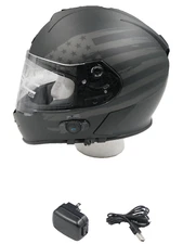 TORC T14B Blinc Loaded Mako Helmet Flag Grey Medium - T14B15FG23