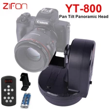 ZIFON YT-800 Remote Pan Tilt Motorized Panoramic Head for Tripod Cameras DSLR 